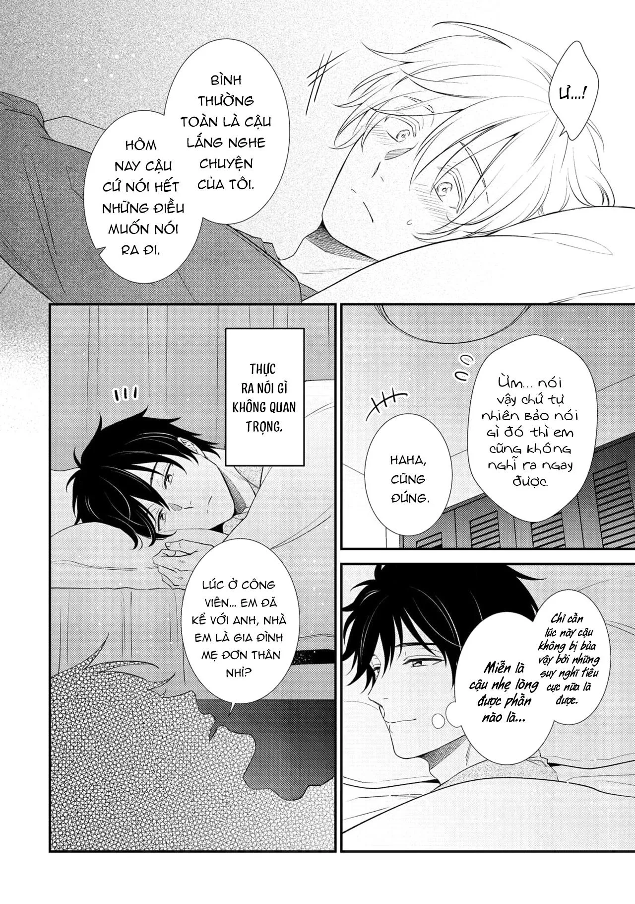 (END) Soshite Bokura wa Warai Au Chapter 5 Trang 14