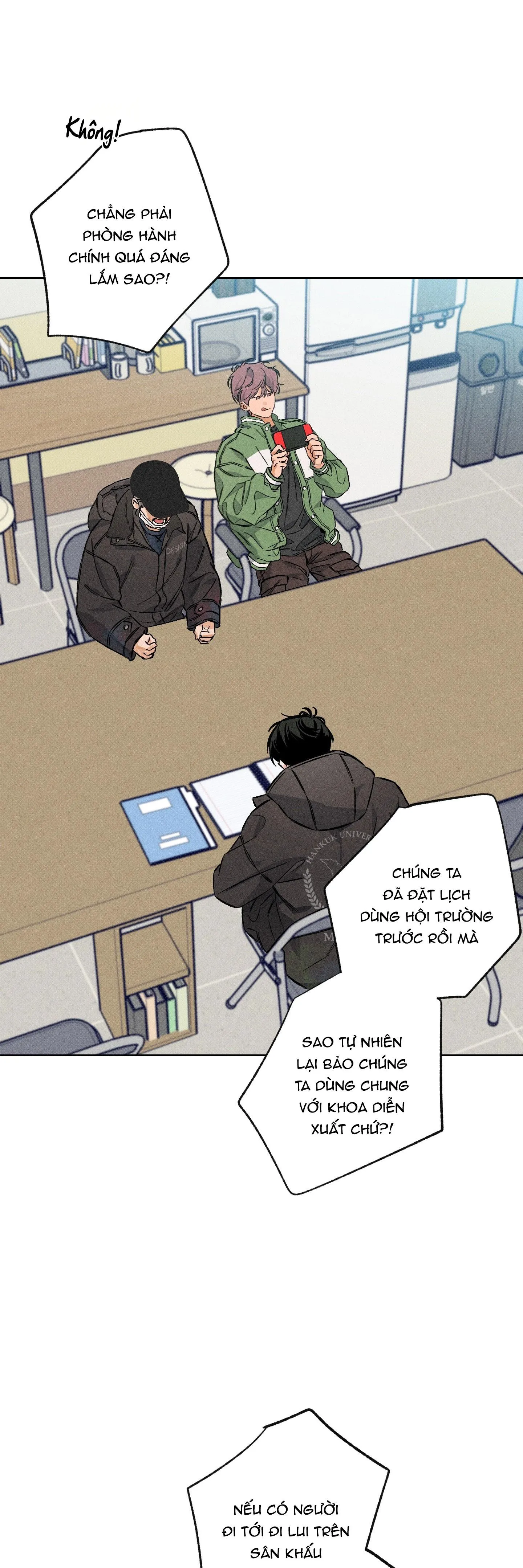 STAGE BEHIND Chapter 5 Trang 18