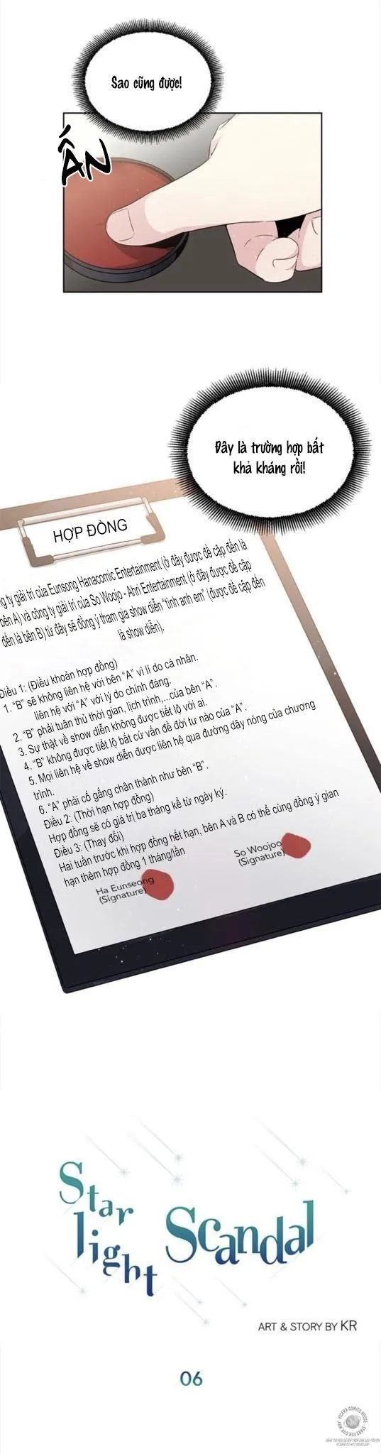 Starlight Scandal. Chapter 6 Trang 7