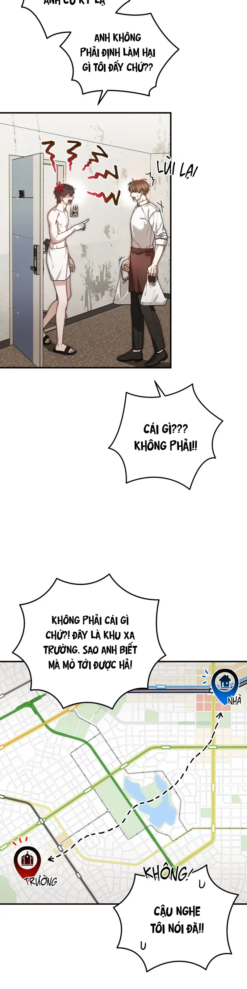 SỰ CỐ BẤT NGỜ VỚI VỊ KHÁCH QUEN Chapter 1 Trang 44