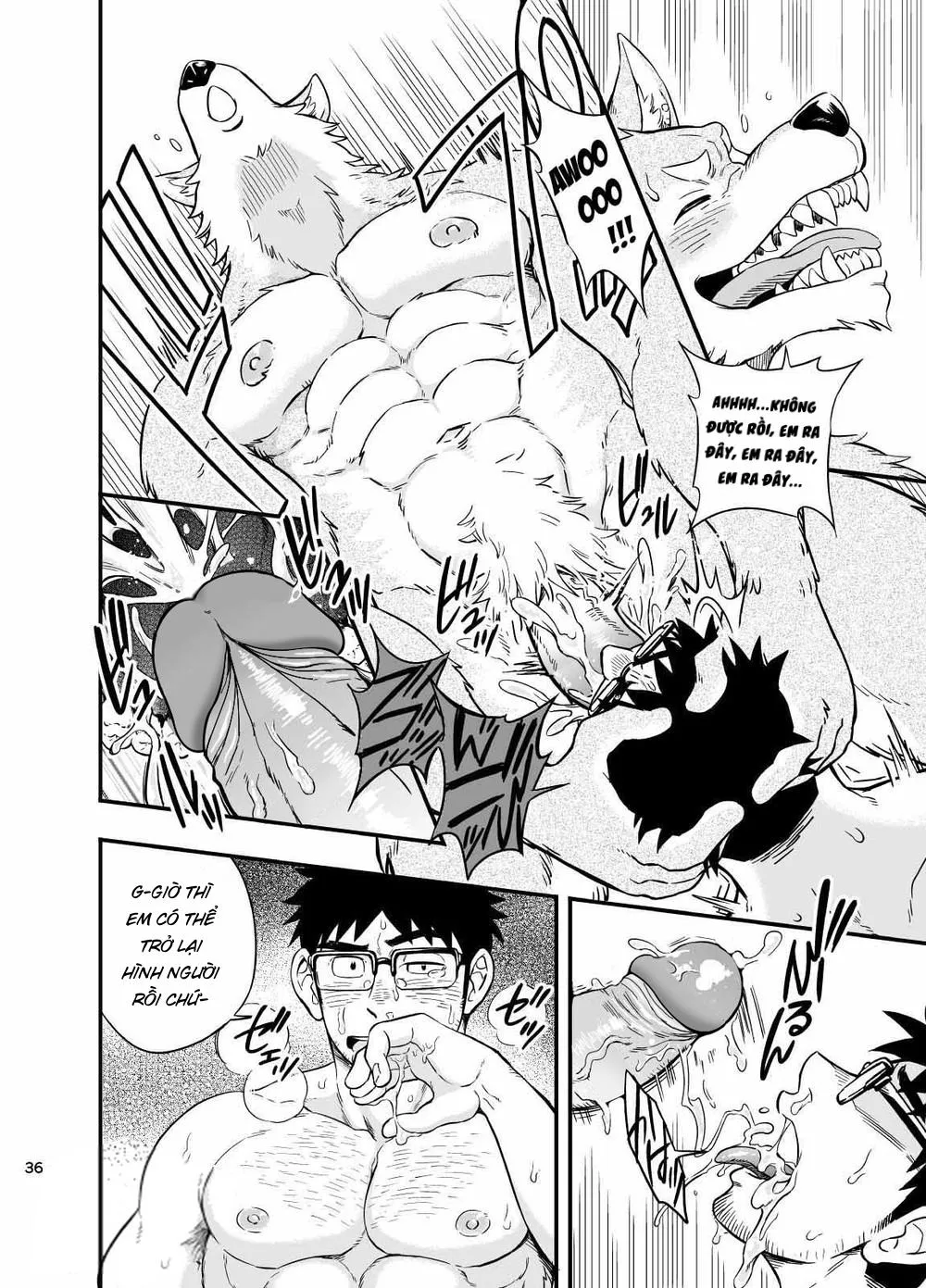 Sự hoang dại của Ookami-kun Chapter 2 Trang 12