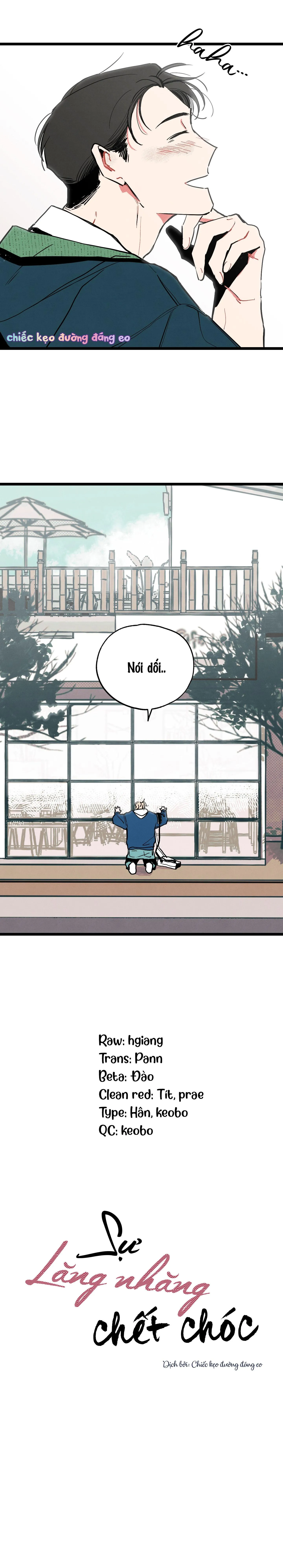 SỰ LĂNG NHĂNG CHẾT CHÓC Chapter 1 Trang 21