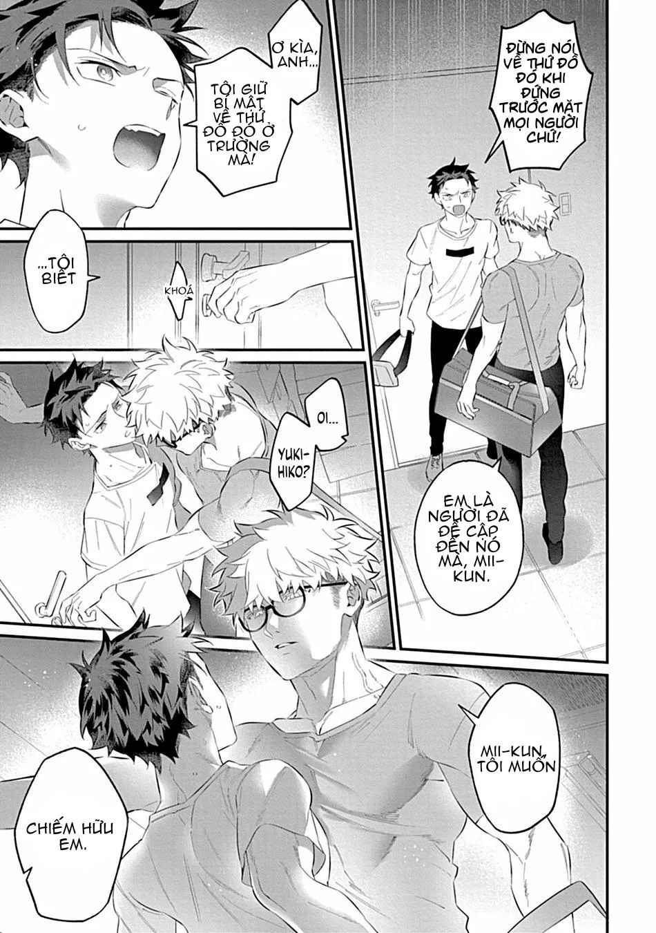 Sự Tình Của Tôi Và Cậu Bạn Thân Size XL Chapter 2 Trang 9