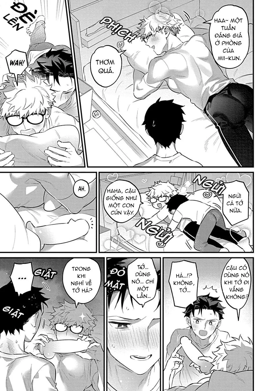 Sự Tình Của Tôi Và Cậu Bạn Thân Size XL Chapter 3 Trang 9