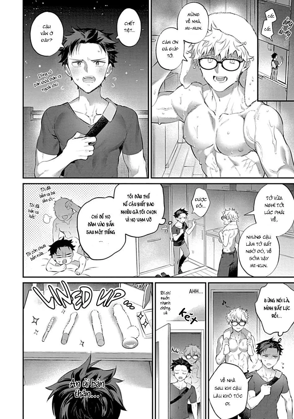 Sự Tình Của Tôi Và Cậu Bạn Thân Size XL Chapter 1 Trang 8