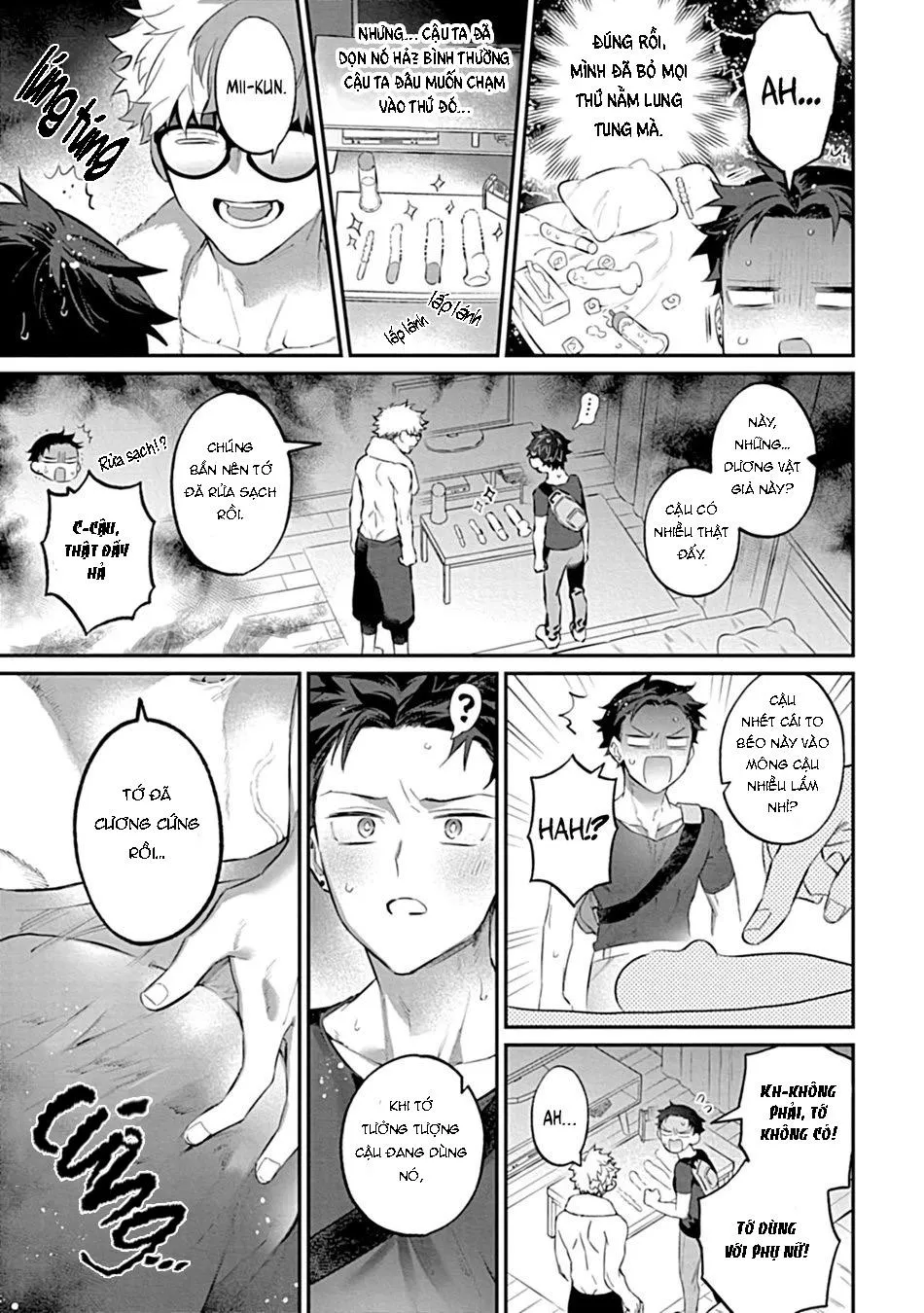 Sự Tình Của Tôi Và Cậu Bạn Thân Size XL Chapter 1 Trang 9