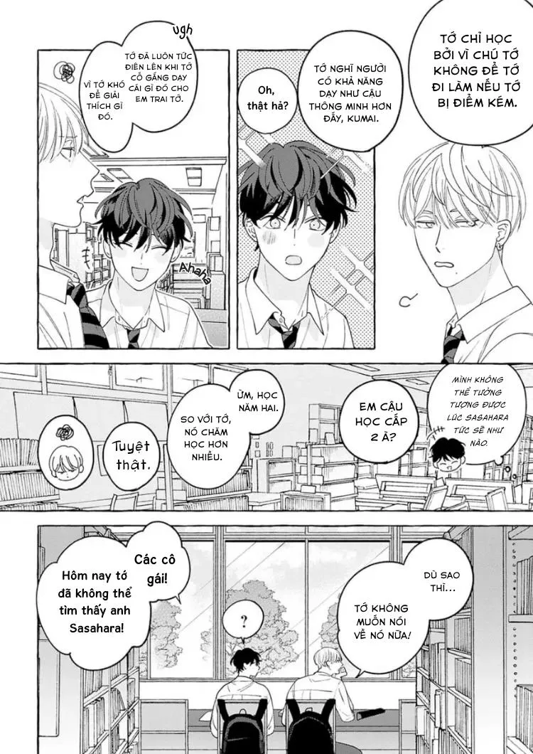 SUEHIRO Machi Chiguhagu na Kiss Chapter 3 Trang 9