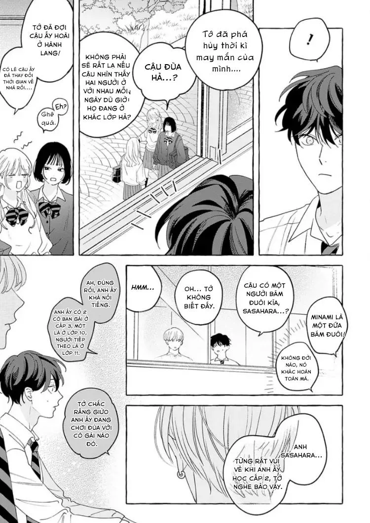 SUEHIRO Machi Chiguhagu na Kiss Chapter 3 Trang 10