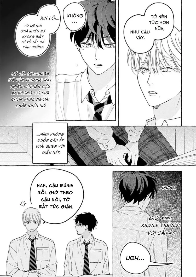 SUEHIRO Machi Chiguhagu na Kiss Chapter 3 Trang 16