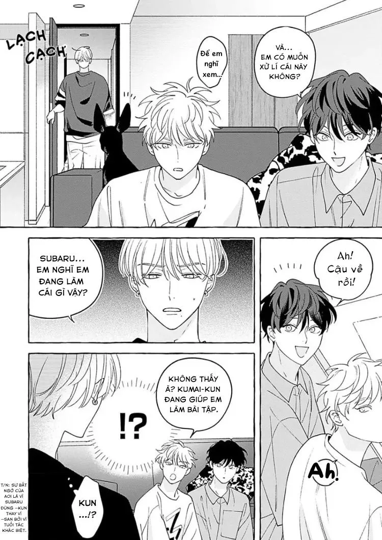 SUEHIRO Machi Chiguhagu na Kiss Chapter 4 Trang 16