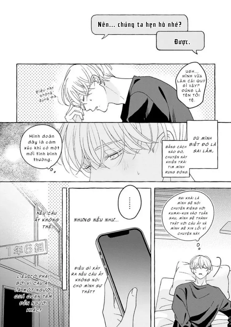 SUEHIRO Machi Chiguhagu na Kiss Chapter 5 Trang 8