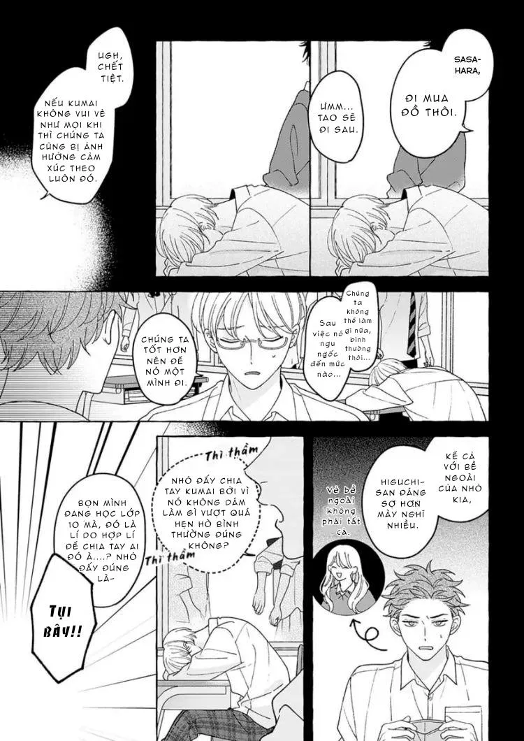 SUEHIRO Machi Chiguhagu na Kiss Chapter 5 Trang 9