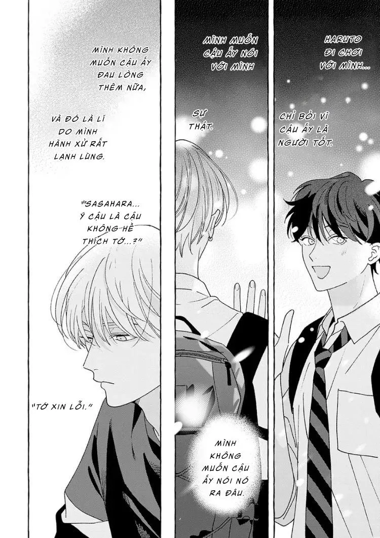 SUEHIRO Machi Chiguhagu na Kiss Chapter 5 Trang 16