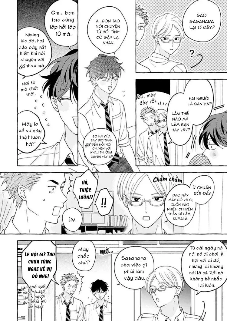 SUEHIRO Machi Chiguhagu na Kiss Chapter 6 Trang 12