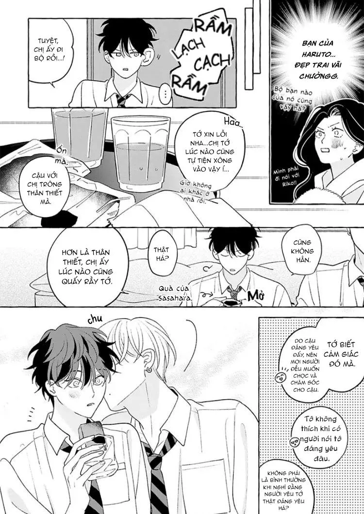 SUEHIRO Machi Chiguhagu na Kiss Chapter 6 Trang 16