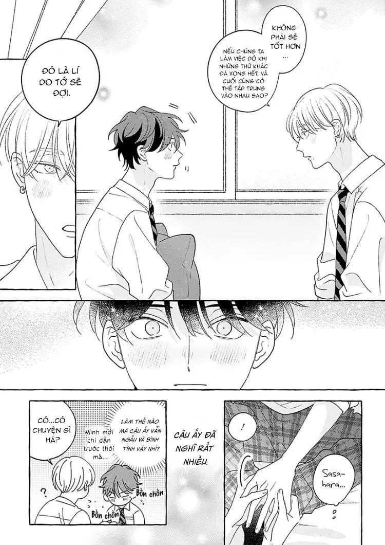 SUEHIRO Machi Chiguhagu na Kiss Chapter 6 Trang 23