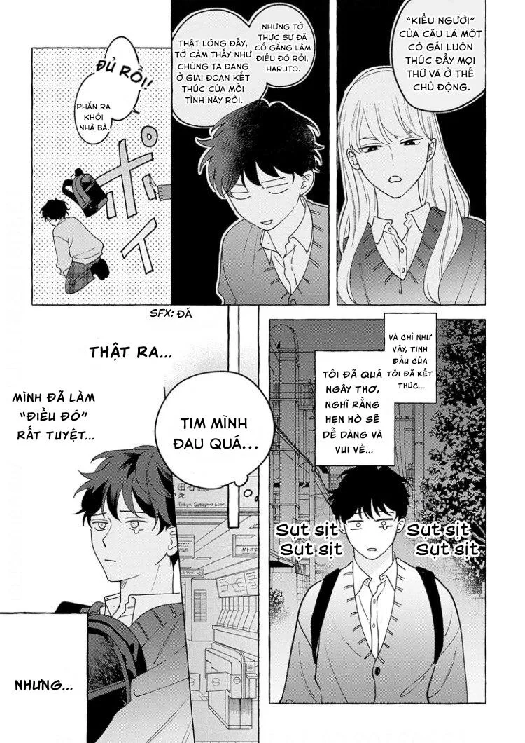SUEHIRO Machi Chiguhagu na Kiss Chapter 1 Trang 10