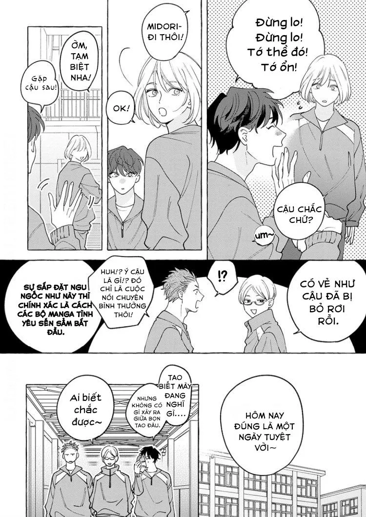 SUEHIRO Machi Chiguhagu na Kiss Chapter 1 Trang 13