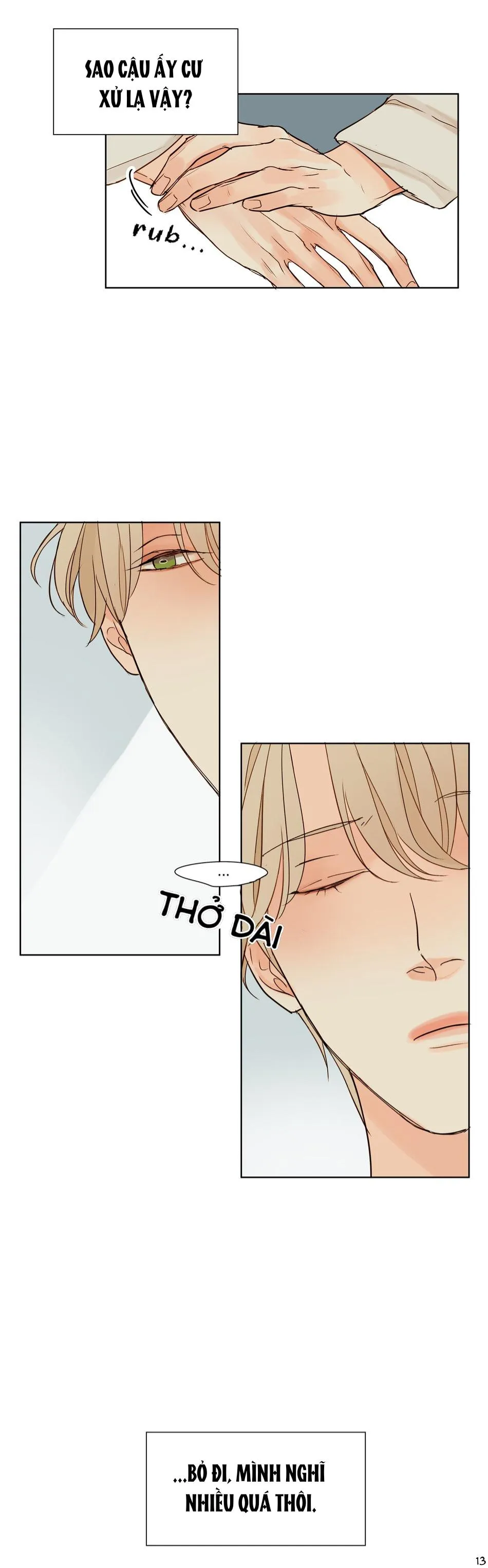 Suy Nghĩ Trong Mắt Em Chapter 3 Trang 14