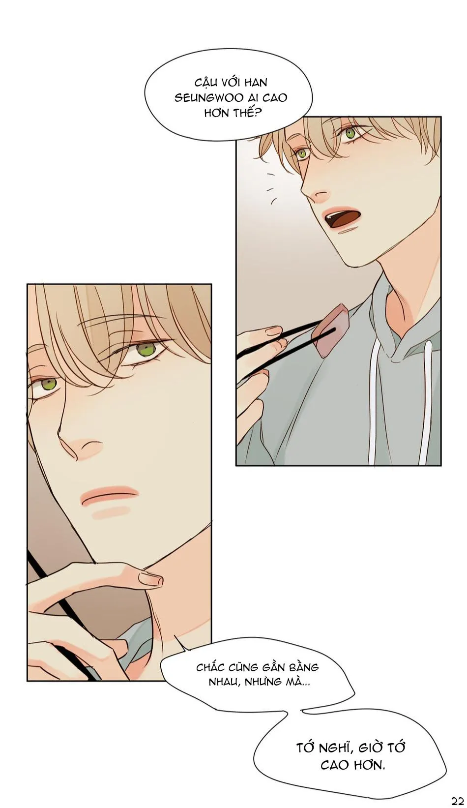 Suy Nghĩ Trong Mắt Em Chapter 3 Trang 23