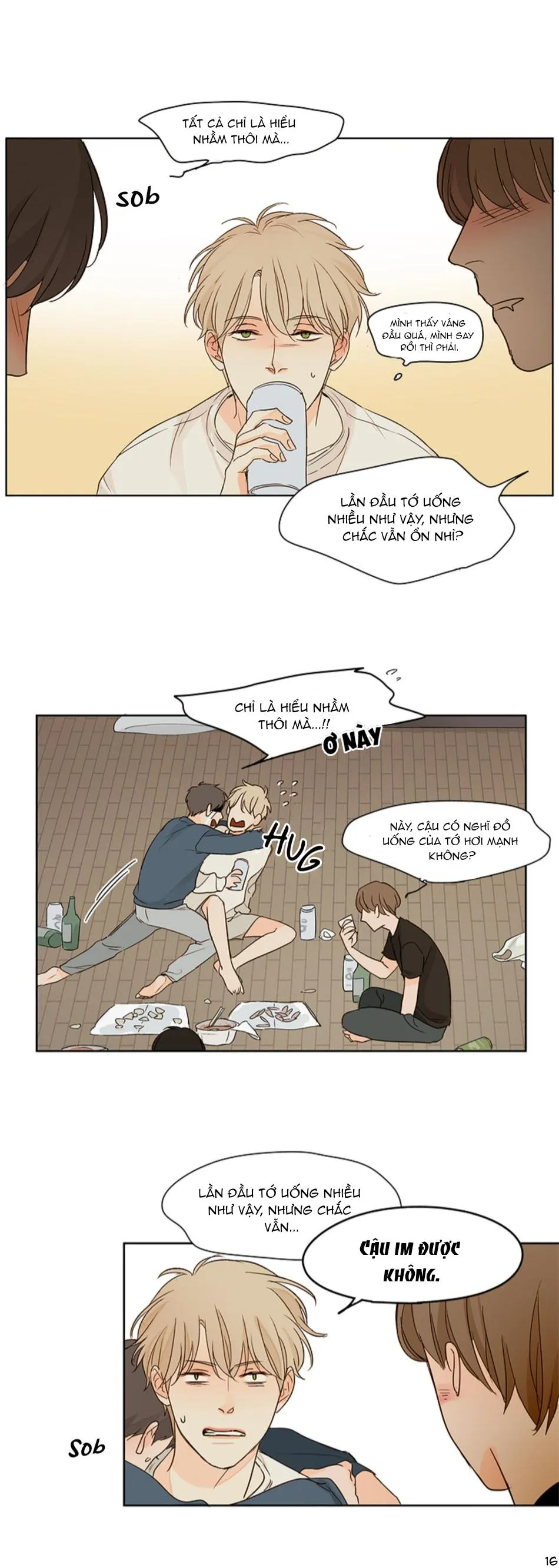 Suy Nghĩ Trong Mắt Em Chapter 4 Trang 17