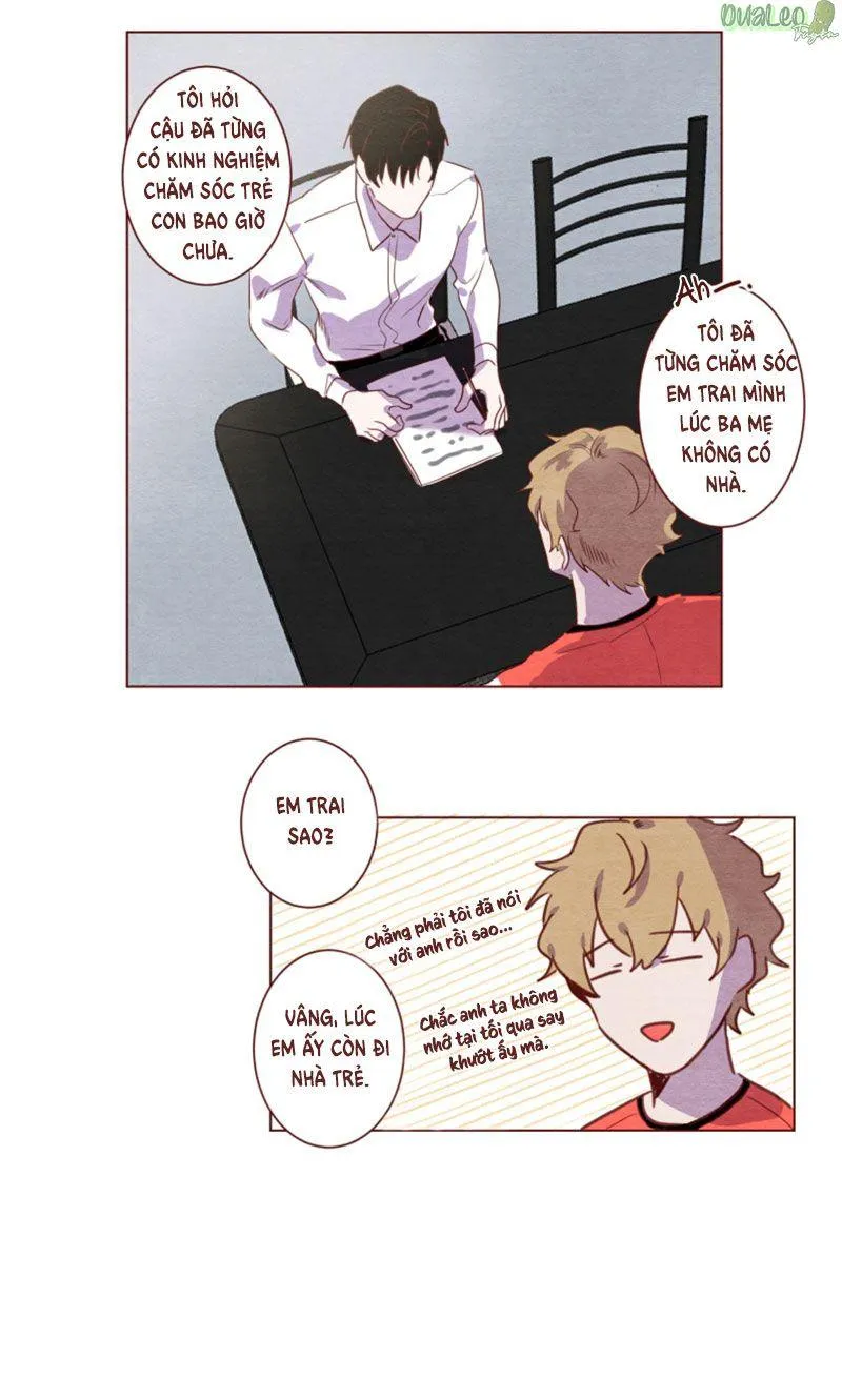 Suỵt, chúng ta sẽ làm đứa trẻ thức giấc mất! Chapter 2 Trang 14