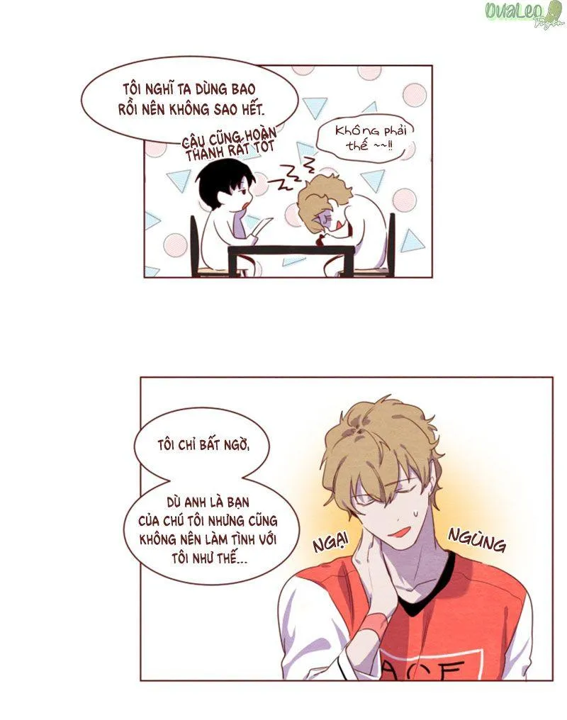 Suỵt, chúng ta sẽ làm đứa trẻ thức giấc mất! Chapter 2 Trang 17