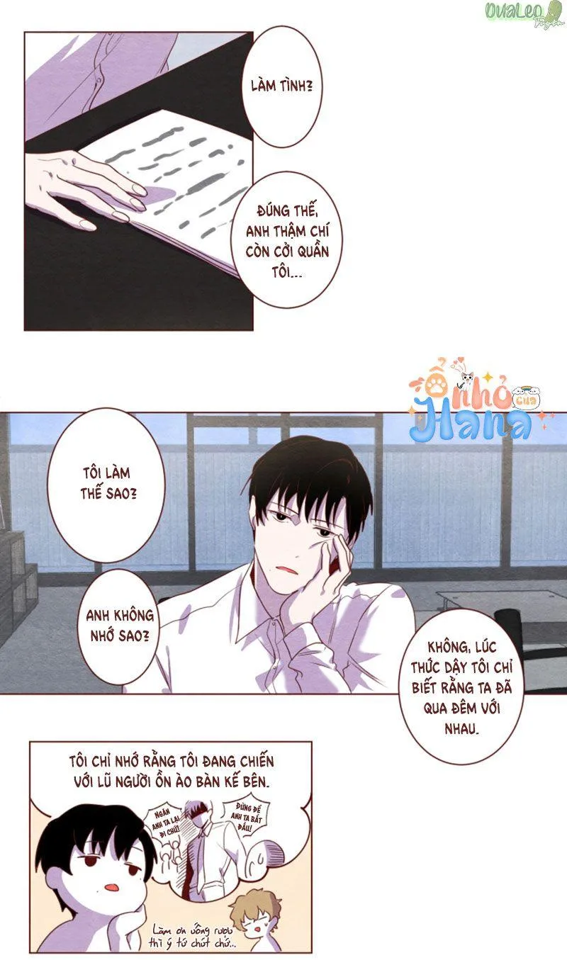 Suỵt, chúng ta sẽ làm đứa trẻ thức giấc mất! Chapter 2 Trang 18