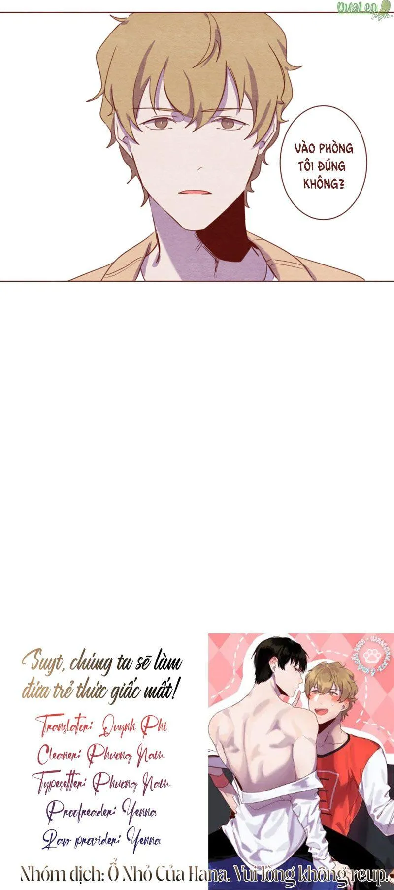 Suỵt, chúng ta sẽ làm đứa trẻ thức giấc mất! Chapter 3 Trang 31