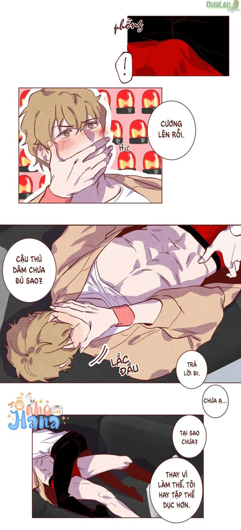 Suỵt, chúng ta sẽ làm đứa trẻ thức giấc mất! Chapter 4 Trang 9