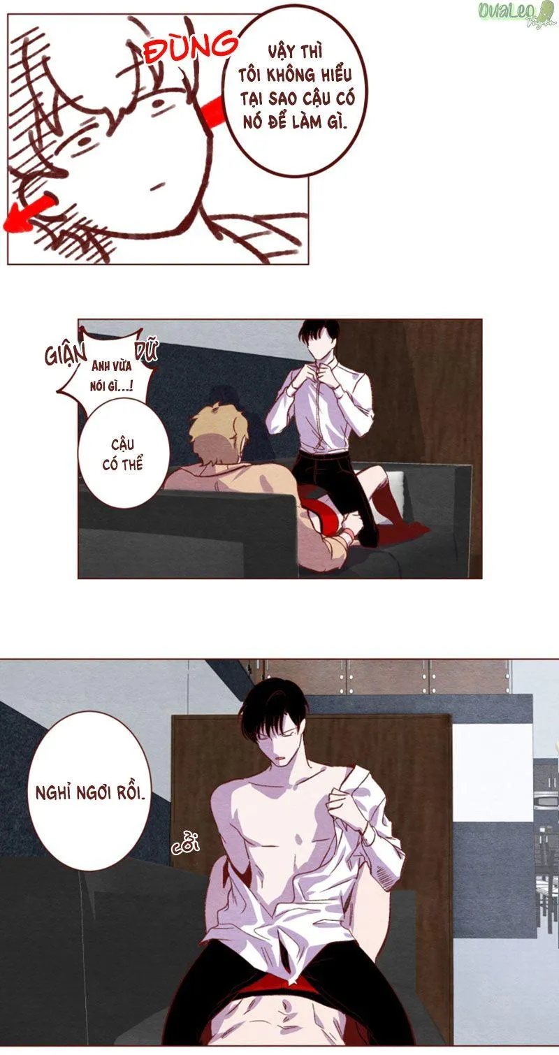 Suỵt, chúng ta sẽ làm đứa trẻ thức giấc mất! Chapter 4 Trang 10