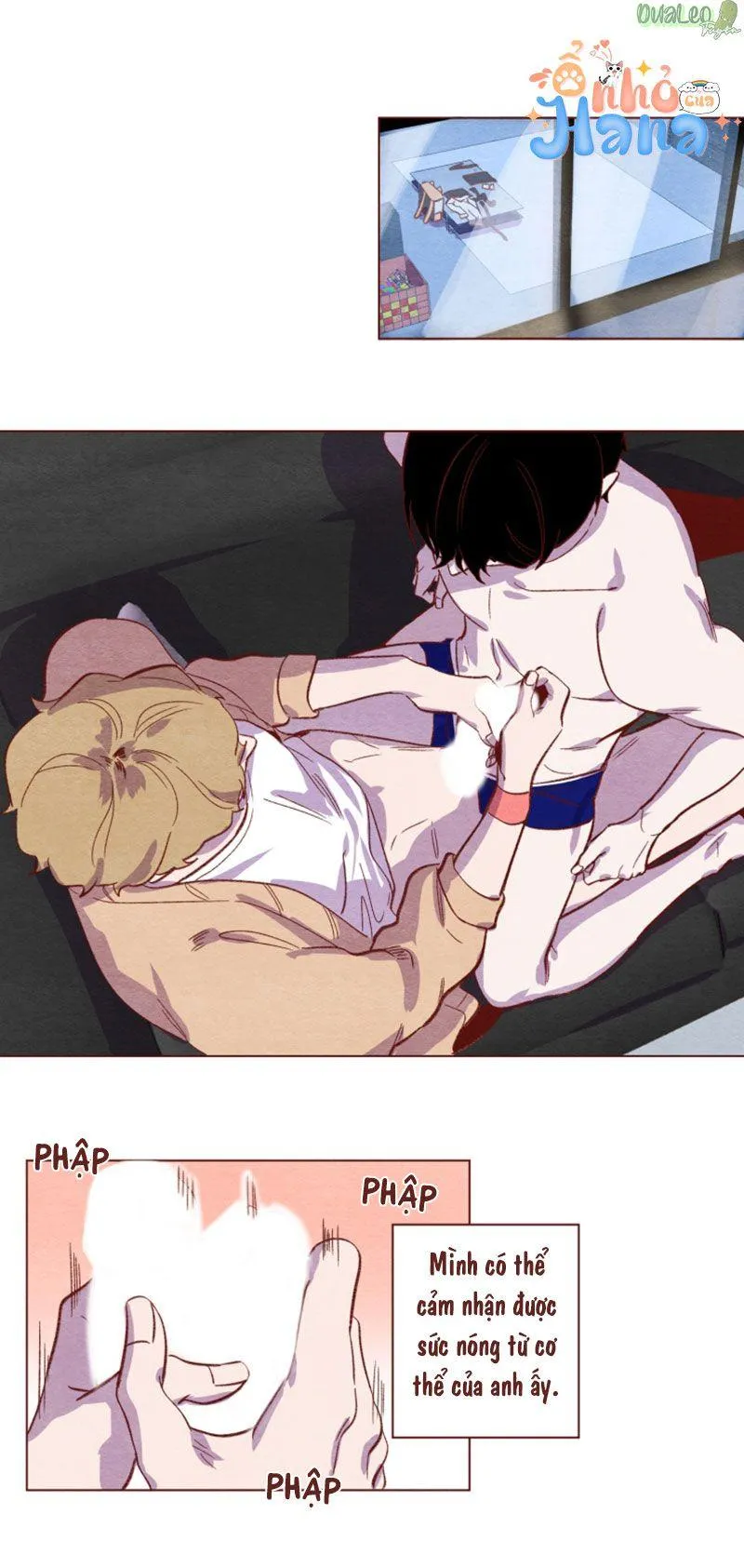 Suỵt, chúng ta sẽ làm đứa trẻ thức giấc mất! Chapter 4 Trang 14