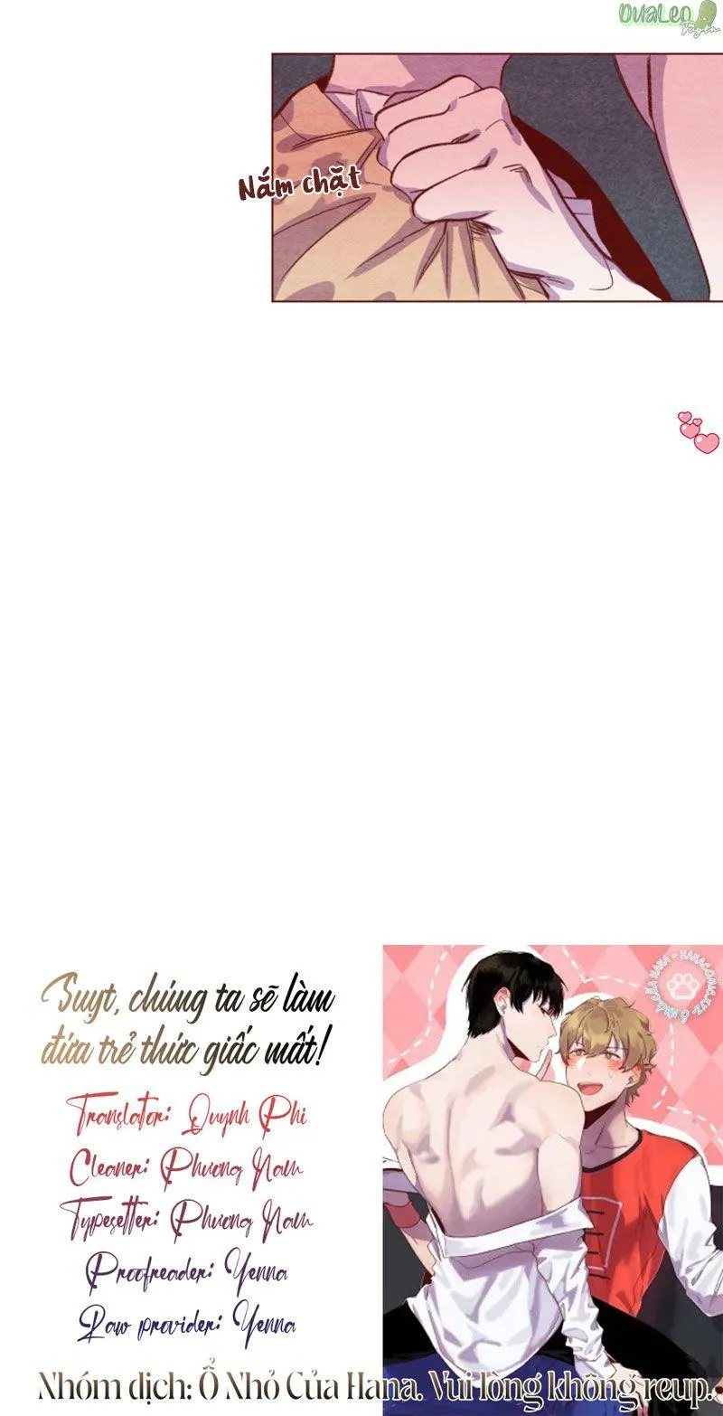 Suỵt, chúng ta sẽ làm đứa trẻ thức giấc mất! Chapter 4 Trang 21