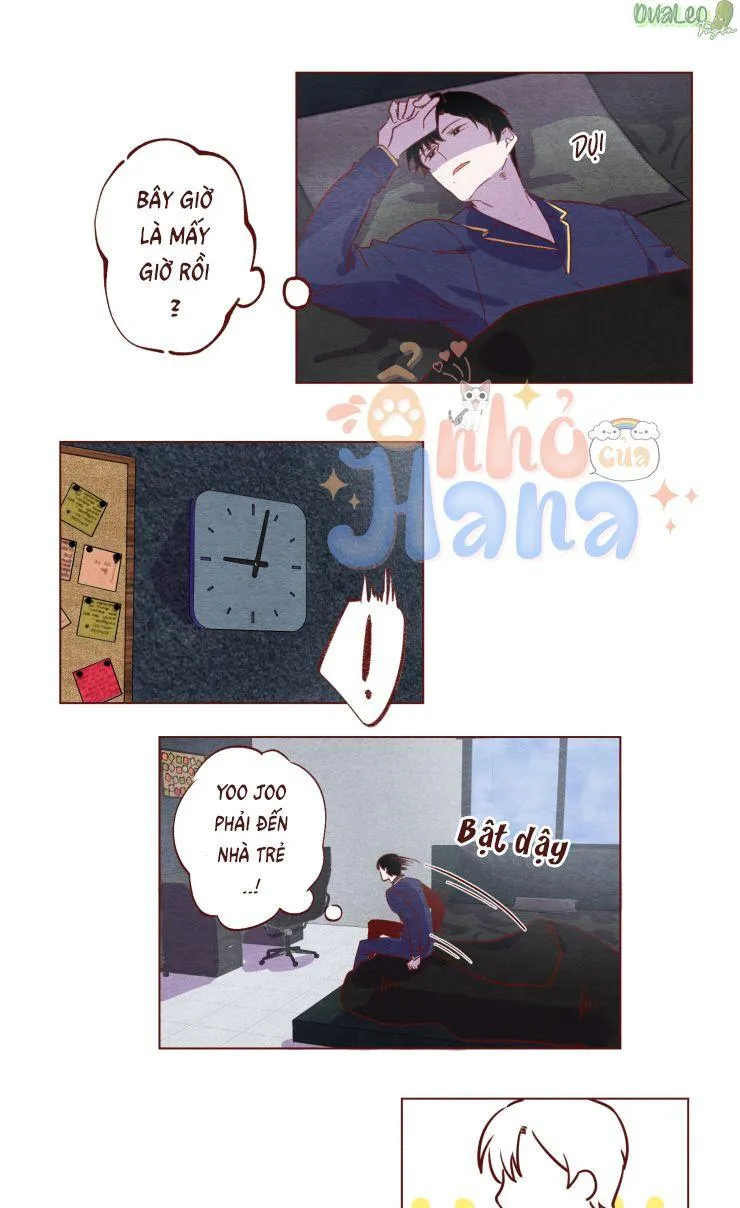 Suỵt, chúng ta sẽ làm đứa trẻ thức giấc mất! Chapter 5 Trang 10