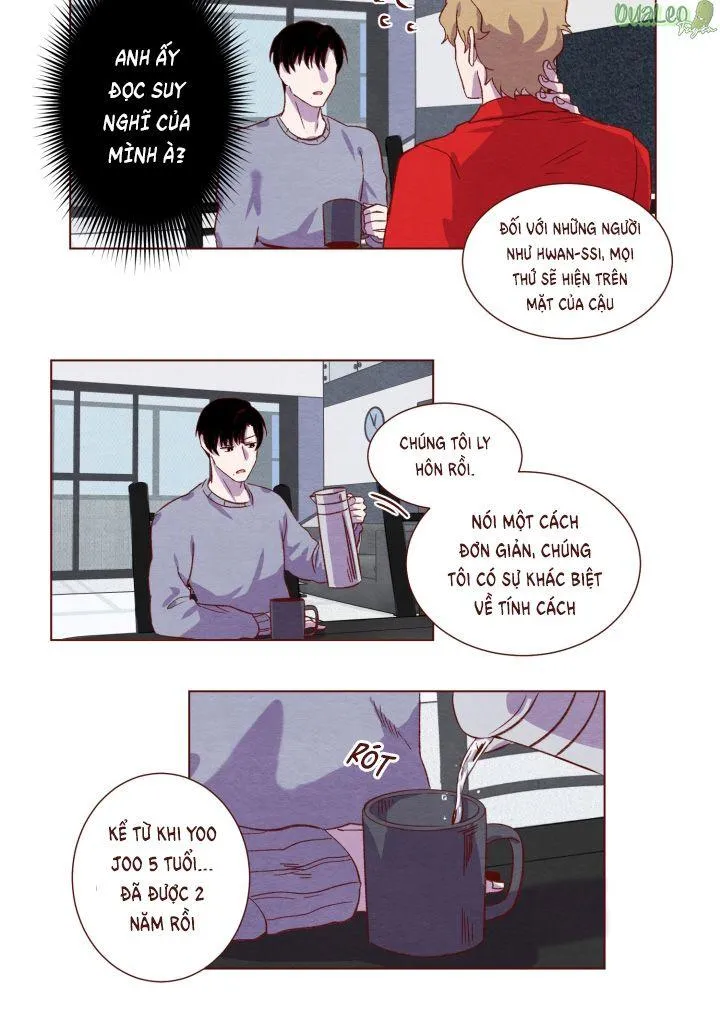 Suỵt, chúng ta sẽ làm đứa trẻ thức giấc mất! Chapter 6 Trang 8