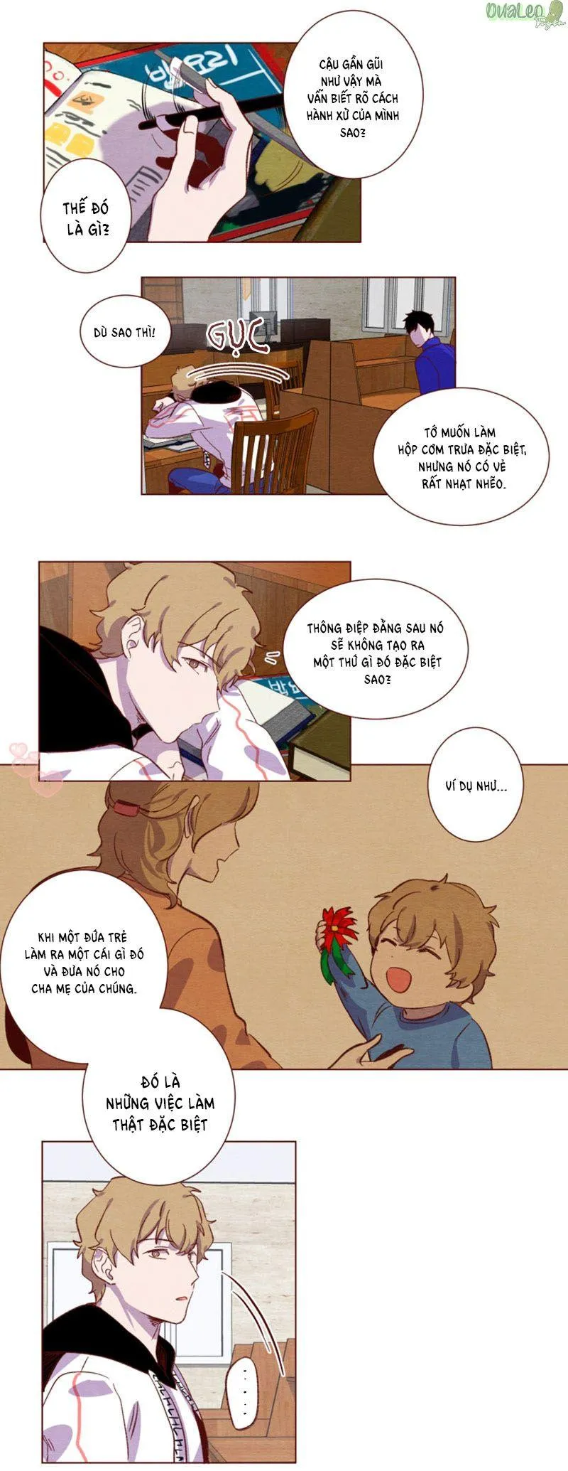 Suỵt, chúng ta sẽ làm đứa trẻ thức giấc mất! Chapter 7 Trang 4