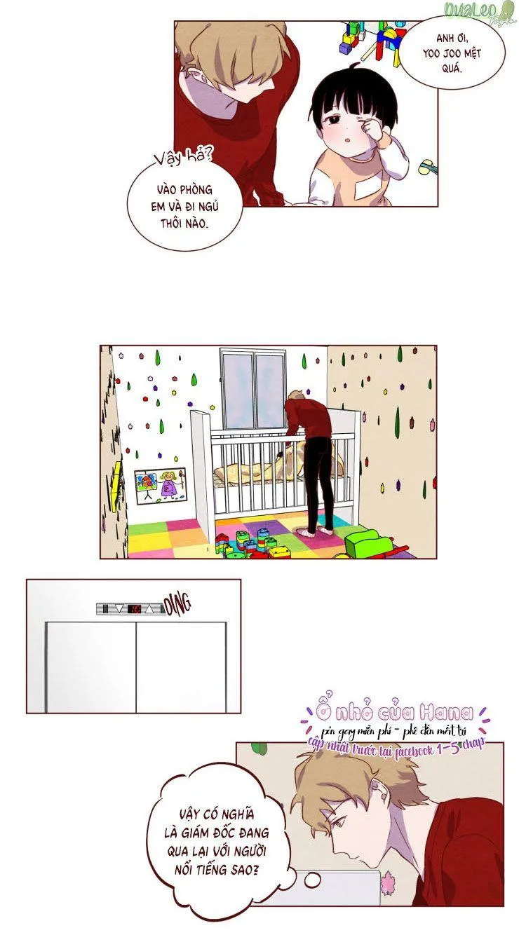 Suỵt, chúng ta sẽ làm đứa trẻ thức giấc mất! Chapter 8 Trang 4