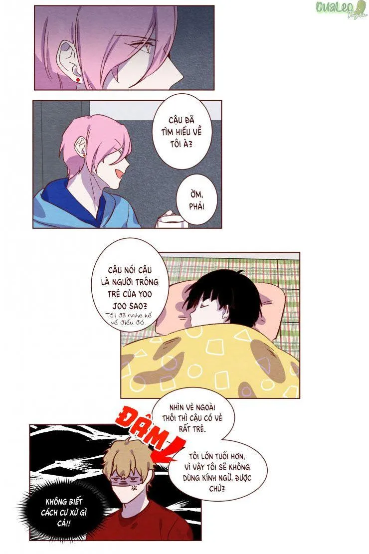 Suỵt, chúng ta sẽ làm đứa trẻ thức giấc mất! Chapter 8 Trang 9