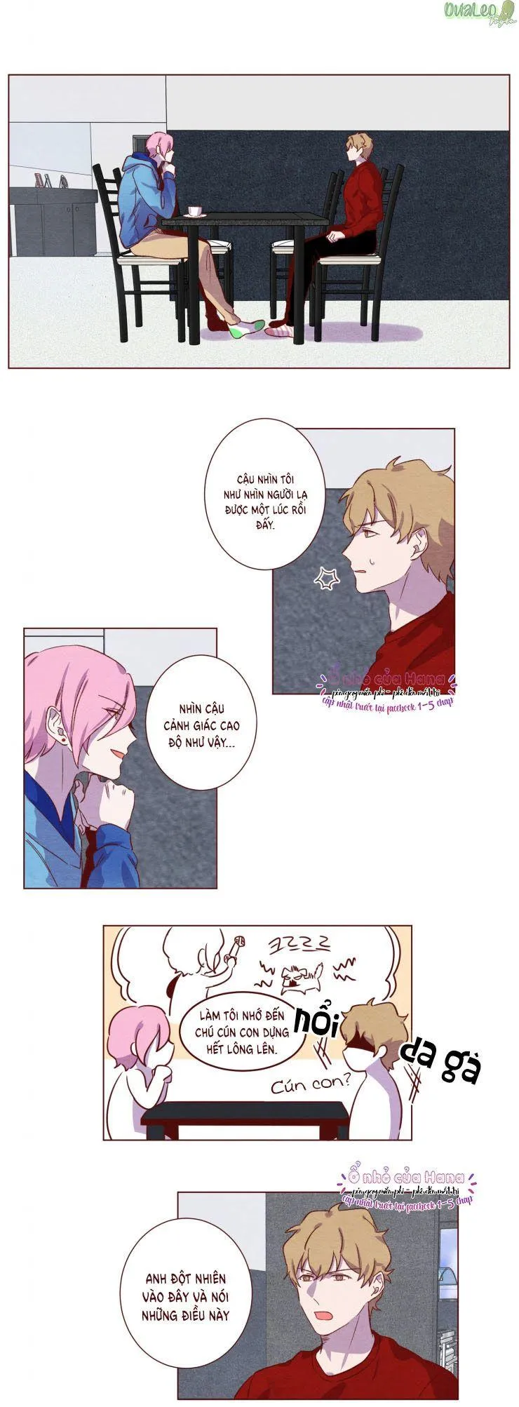 Suỵt, chúng ta sẽ làm đứa trẻ thức giấc mất! Chapter 8 Trang 11