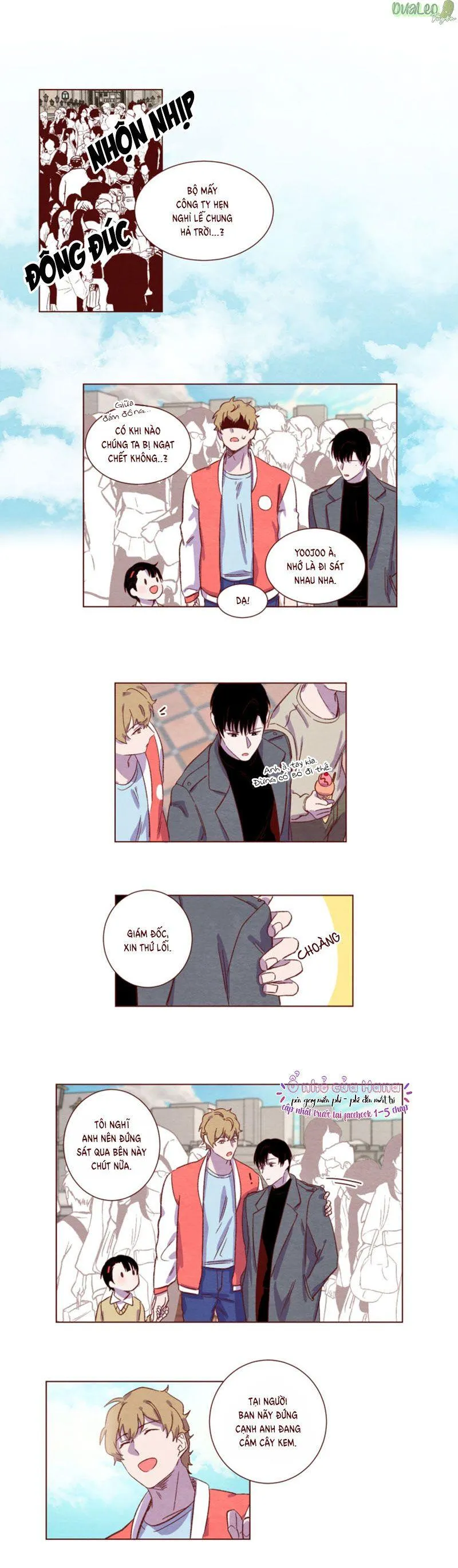 Suỵt, chúng ta sẽ làm đứa trẻ thức giấc mất! Chapter 11 Trang 3