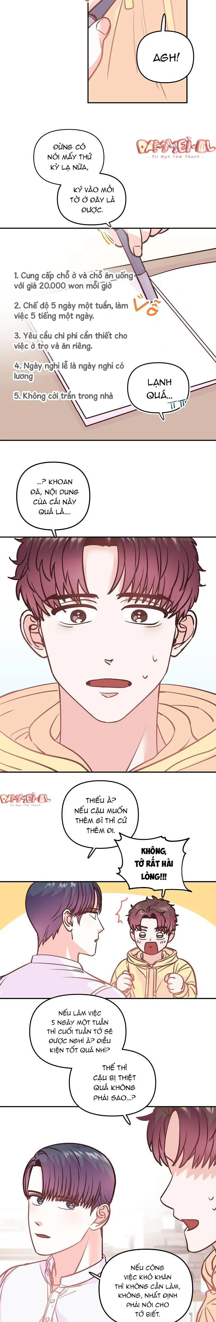 SUỴT, BÉ CƯNG ĐANG NGỦ! Chapter 4 Trang 5