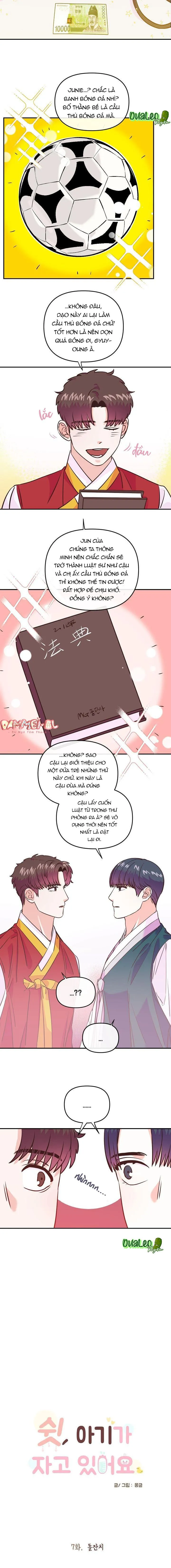 SUỴT, BÉ CƯNG ĐANG NGỦ! Chapter 7 Trang 6