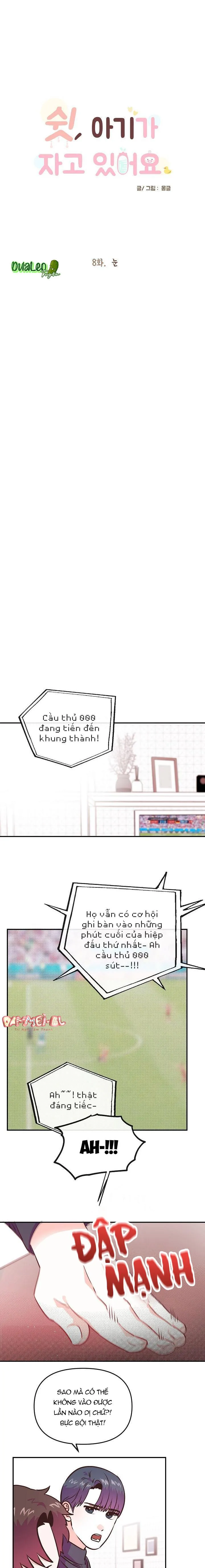 SUỴT, BÉ CƯNG ĐANG NGỦ! Chapter 8 Trang 6