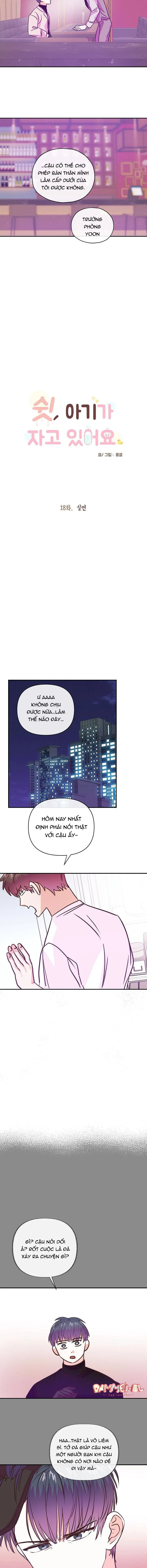 SUỴT, BÉ CƯNG ĐANG NGỦ! Chapter 18 Trang 6