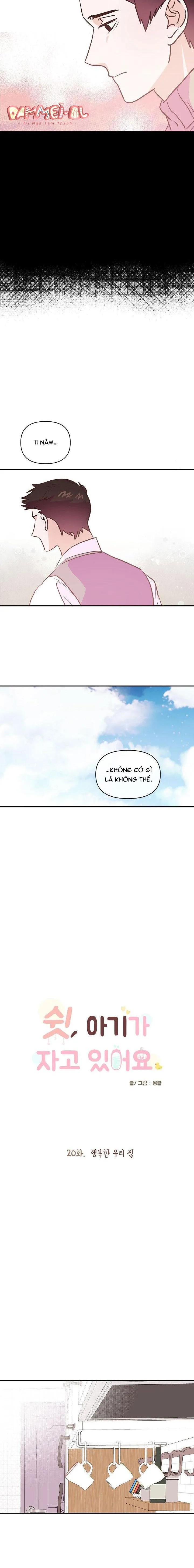 SUỴT, BÉ CƯNG ĐANG NGỦ! Chapter 20 Trang 9