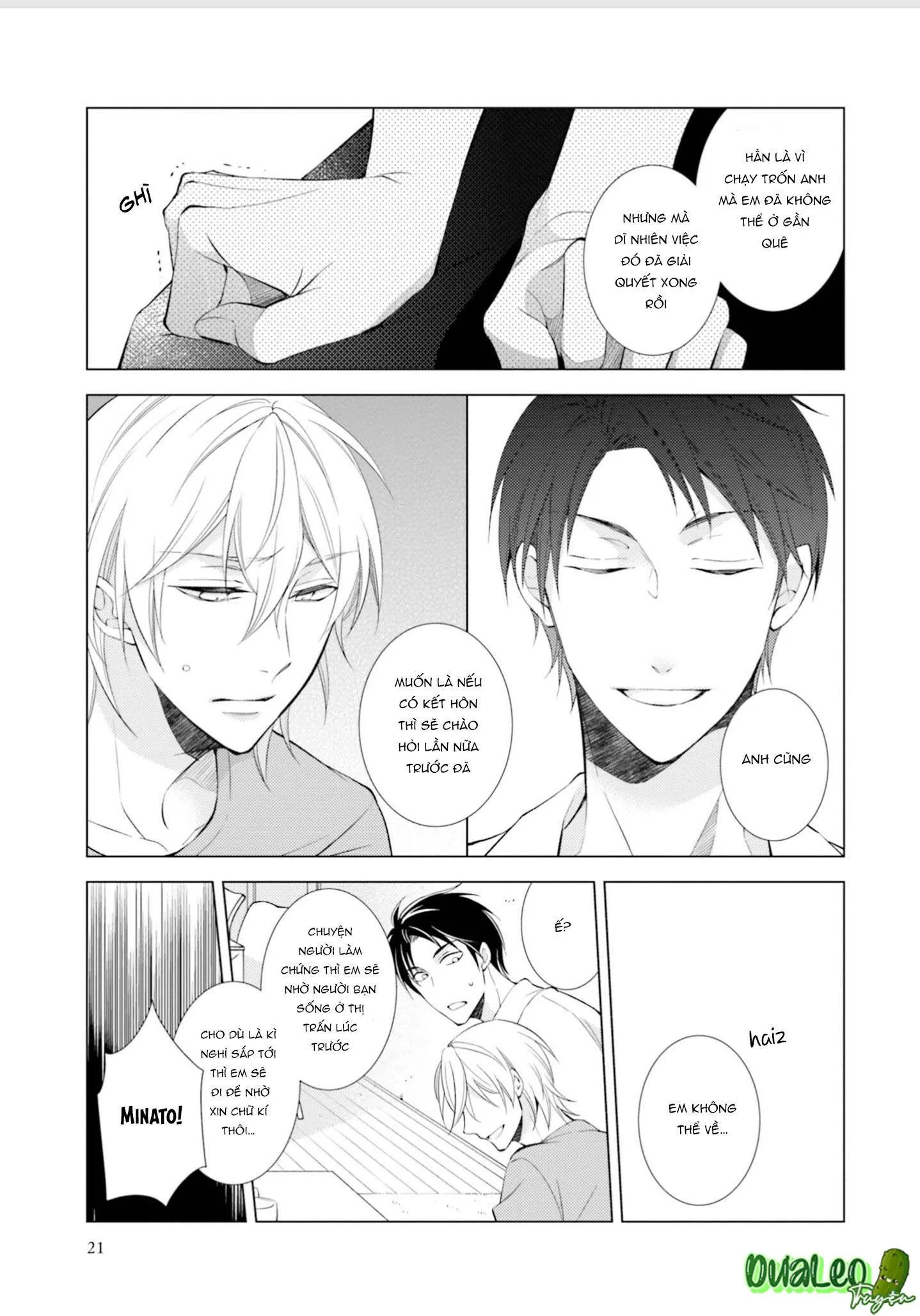 Tại Sao Anh Không Thể Là Bạn Đời Của Em? (Vol2) Chapter 1 Trang 21