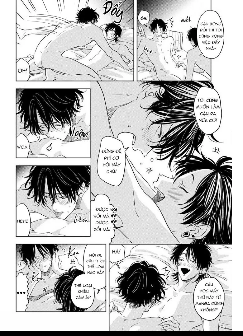 TẠI SAO CẬU LẠI BÚ CU TÔI KHI NGỦ VẬY?! Chapter 5 Trang 30