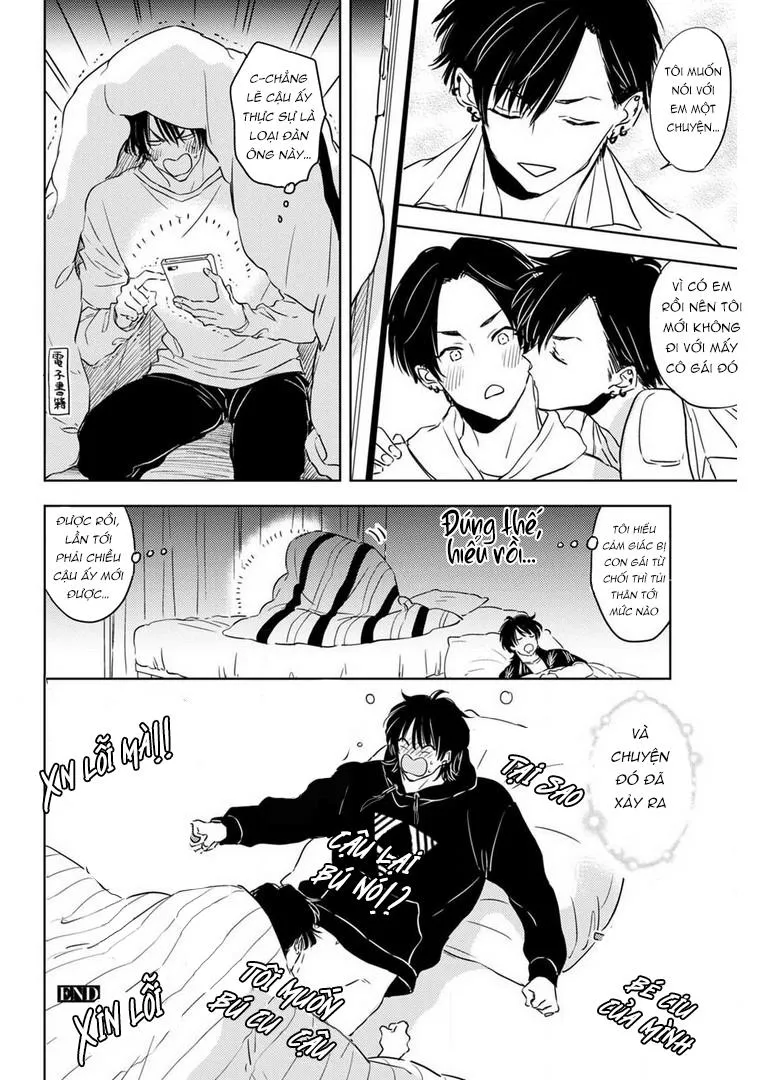 TẠI SAO CẬU LẠI BÚ CU TÔI KHI NGỦ VẬY?! Chapter 6 Trang 12