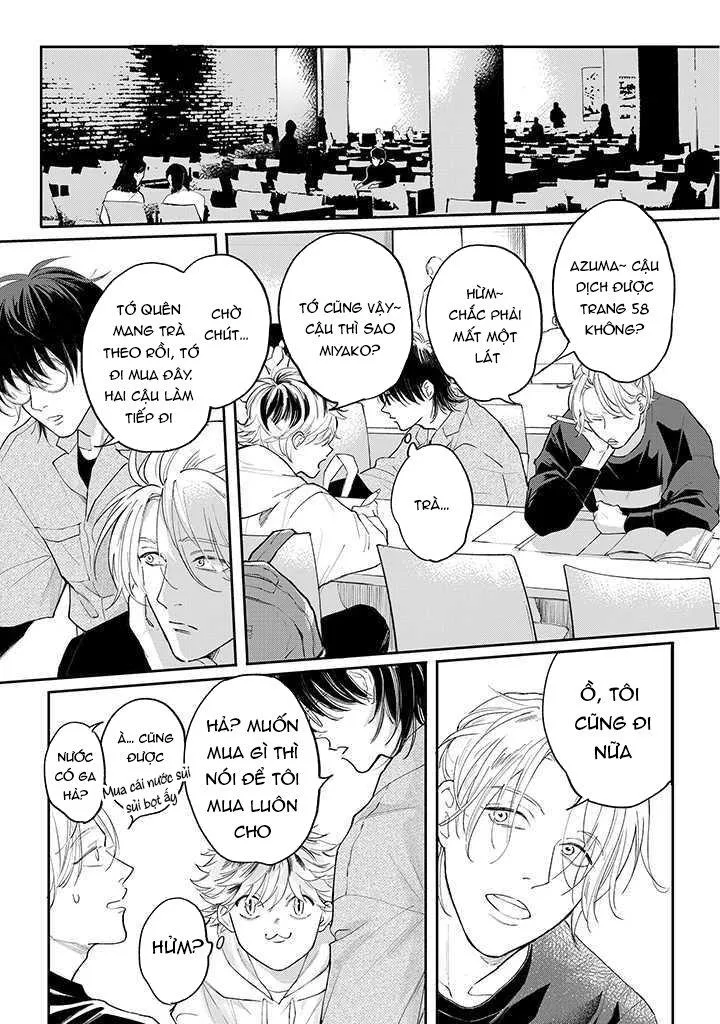 Tại sao cậu lại không để ý đến tình địch của mình!? Chapter 3 Trang 3