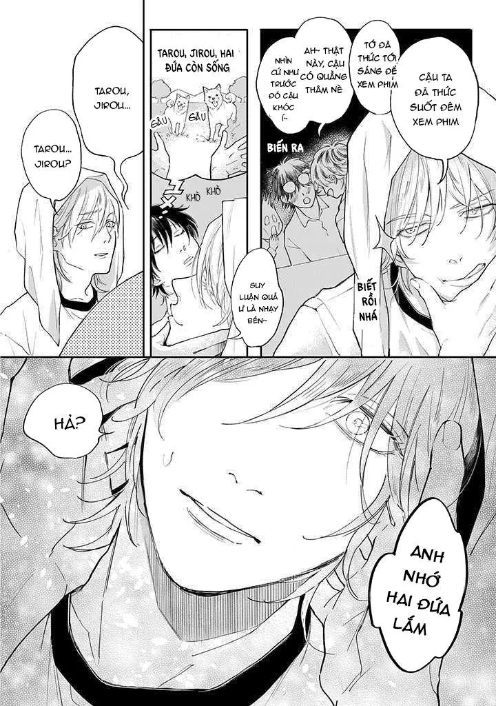 Tại sao cậu lại không để ý đến tình địch của mình!? Chapter 3 Trang 8